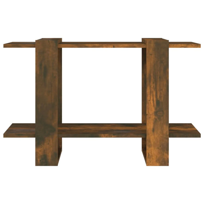 Bibliotecă/Separator cameră, stejar fumuriu, 80x30x51 cm - WALTI WALTI