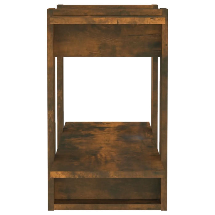 Bibliotecă/Separator cameră, stejar fumuriu, 80x30x51 cm - WALTI WALTI