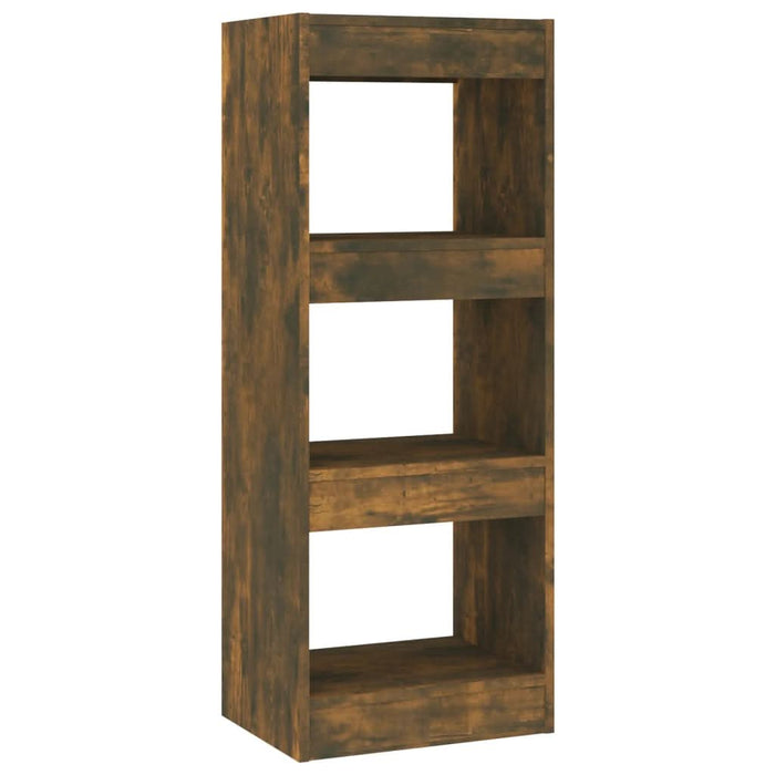 Bibliotecă/Separator cameră, stejar fumuriu, 40x30x103 cm, PAL - WALTI WALTI