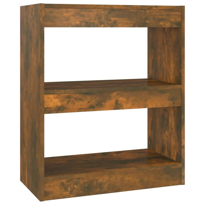 Bibliotecă/Separator cameră, stejar fumuriu, 60x30x72 cm, PAL - WALTI WALTI