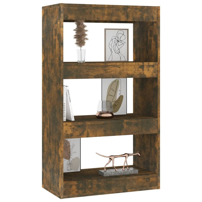 Bibliotecă/Separator cameră, stejar fumuriu, 60x30x103 cm PAL - WALTI WALTI