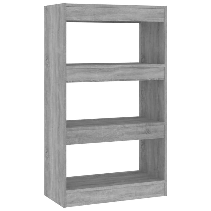 Bibliotecă/Separator cameră, gri sonoma, 60x30x103 cm, PAL - WALTI WALTI