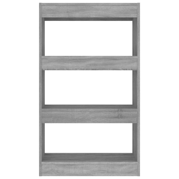 Bibliotecă/Separator cameră, gri sonoma, 60x30x103 cm, PAL - WALTI WALTI
