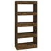 Bibliotecă/Separator stejar fumuriu 60x30x135 cm lemn prelucrat - WALTI WALTI