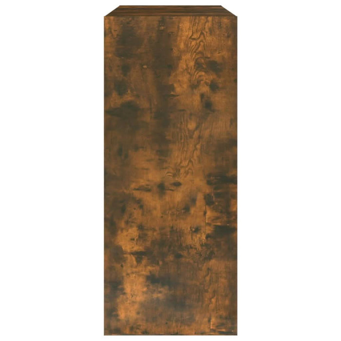 Bibliotecă/Separator cameră, stejar fumuriu, 80x30x72 cm, PAL - WALTI WALTI