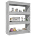 Bibliotecă/Separator de cameră stejar 80x30x103cm lemn compozit - WALTI WALTI