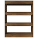 Bibliotecă/Separator cameră, stejar,  80x30x103cm lemn compozit - WALTI WALTI