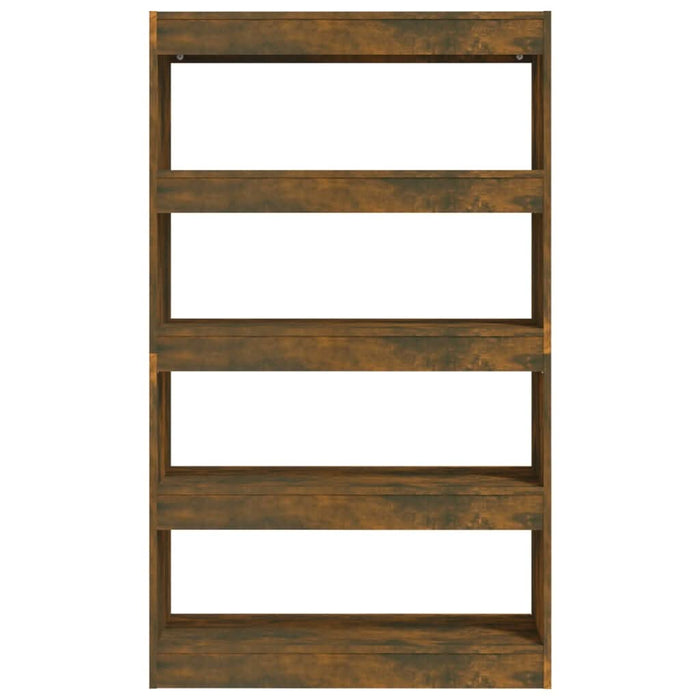 Bibliotecă/Separator cameră, stejar fumuriu, 80x30x135 cm PAL - WALTI WALTI