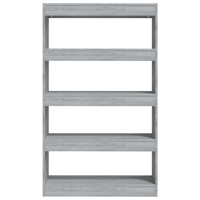 Bibliotecă/Separator cameră, gri sonoma, 80x30x135 cm, PAL - WALTI WALTI