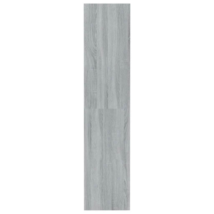 Bibliotecă/Separator cameră, gri sonoma, 80x30x135 cm, PAL - WALTI WALTI