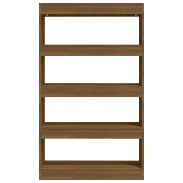 Bibliotecă/Separator cameră, stejar maro, 80x30x135 cm, PAL - WALTI WALTI