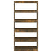Bibliotecă/Separator cameră, stejar fumuriu, 80x30x166 cm, PAL - WALTI WALTI
