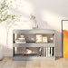 Bibliotecă/Separator cameră, gri sonoma, 100x30x72 cm - WALTI WALTI