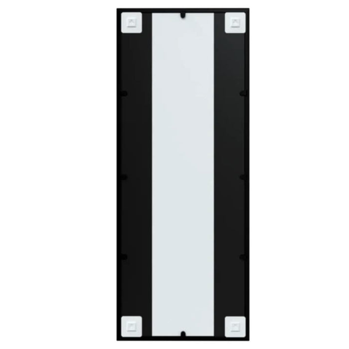 Oglindă de perete, negru, 100x40 cm, metal - WALTI WALTI
