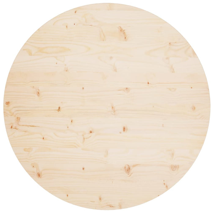Blat de masă, Ø90x2,5 cm, lemn masiv de pin - WALTI WALTI
