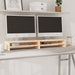 Stand pentru monitor, 100x24x13 cm, lemn masiv de pin - WALTI WALTI