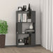 Bibliotecă/Separator cameră, gri, 51x25x101 cm lemn masiv pin - WALTI WALTI