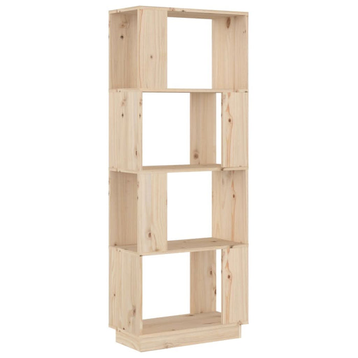 Bibliotecă/Separator cameră, 51x25x132 cm lemn masiv pin - WALTI WALTI