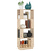 Bibliotecă/Separator cameră, 51x25x132 cm lemn masiv pin - WALTI WALTI