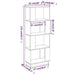 Bibliotecă/Separator cameră, 51x25x132 cm lemn masiv pin - WALTI WALTI