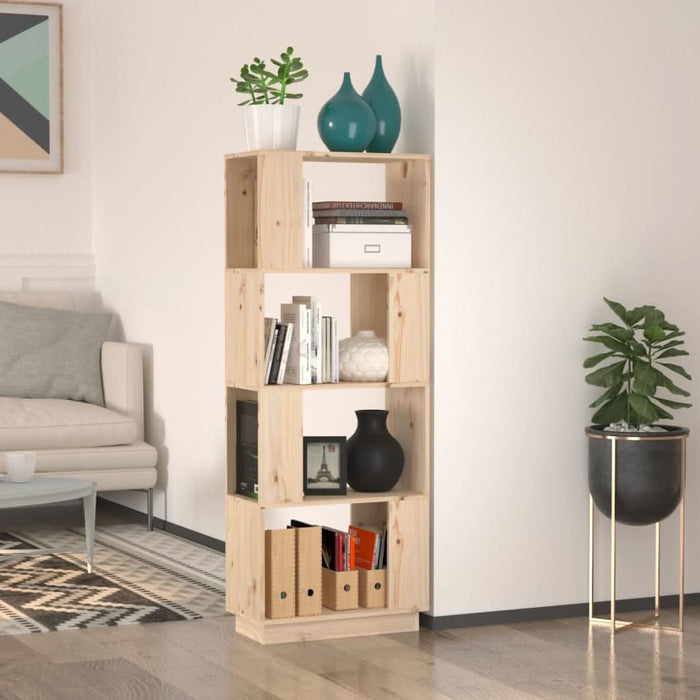 Bibliotecă/Separator cameră, 51x25x132 cm lemn masiv pin - WALTI WALTI