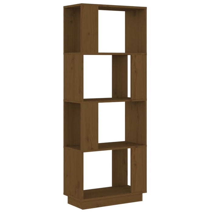 Bibliotecă/Separator cameră maro miere 51x25x132 cm lemn pin - WALTI WALTI