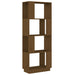 Bibliotecă/Separator cameră maro miere 51x25x132 cm lemn pin - WALTI WALTI