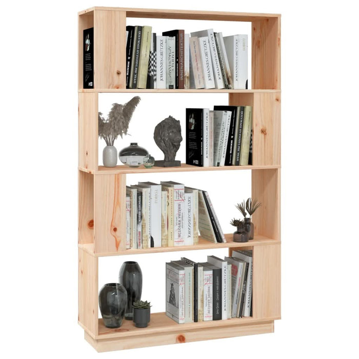 Bibliotecă/Separator cameră, 80x25x132 cm lemn masiv pin - WALTI WALTI