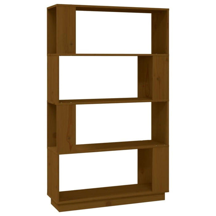 Bibliotecă/Separator cameră maro miere, 80x25x132 cm lemn pin - WALTI WALTI