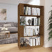 Bibliotecă/Separator cameră maro miere, 80x25x132 cm lemn pin - WALTI WALTI