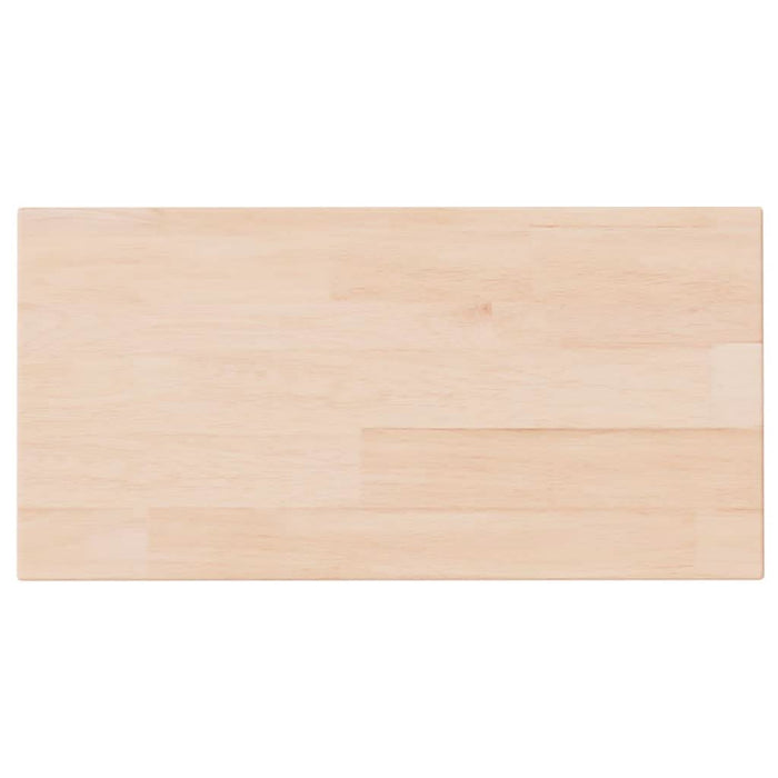 Poliță, 40x20x1,5 cm, lemn masiv de stejar netratat - WALTI WALTI
