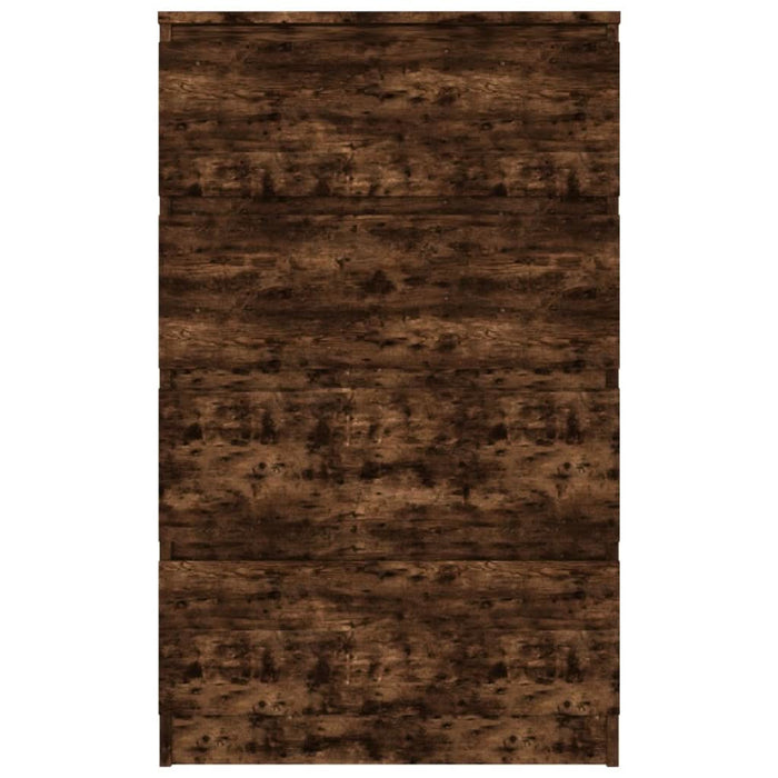Servantă, stejar fumuriu, 60x35x98,5 cm, lemn prelucrat - WALTI WALTI