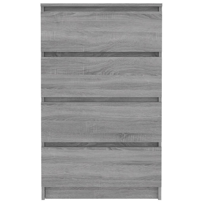 Servantă, sonoma gri, 60x35x98,5 cm, lemn prelucrat - WALTI WALTI