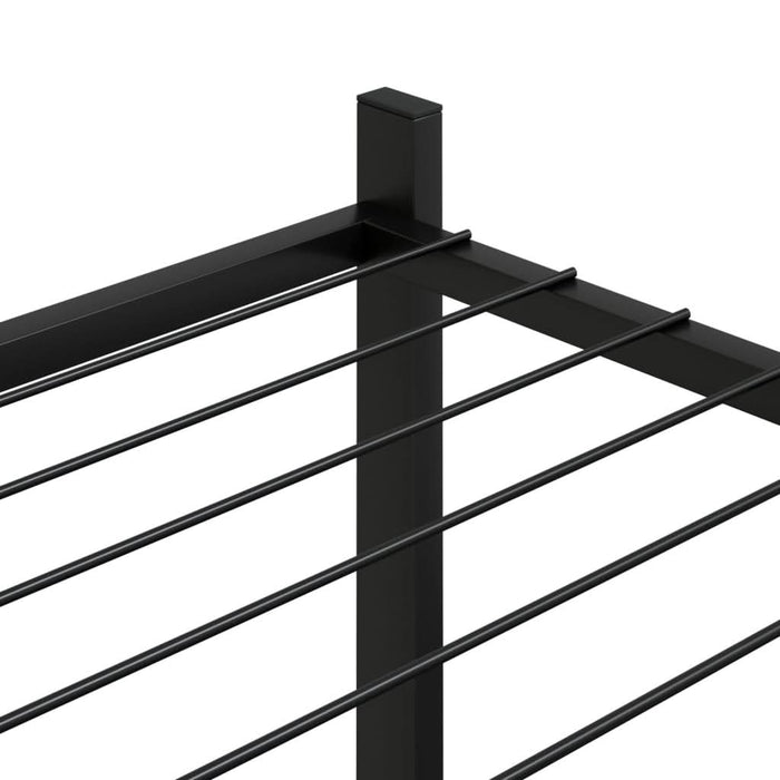 Suport pentru flori, 83x25x100 cm, negru, fier - WALTI WALTI