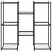 Suport pentru flori, 83x25x80 cm, negru, fier - WALTI WALTI
