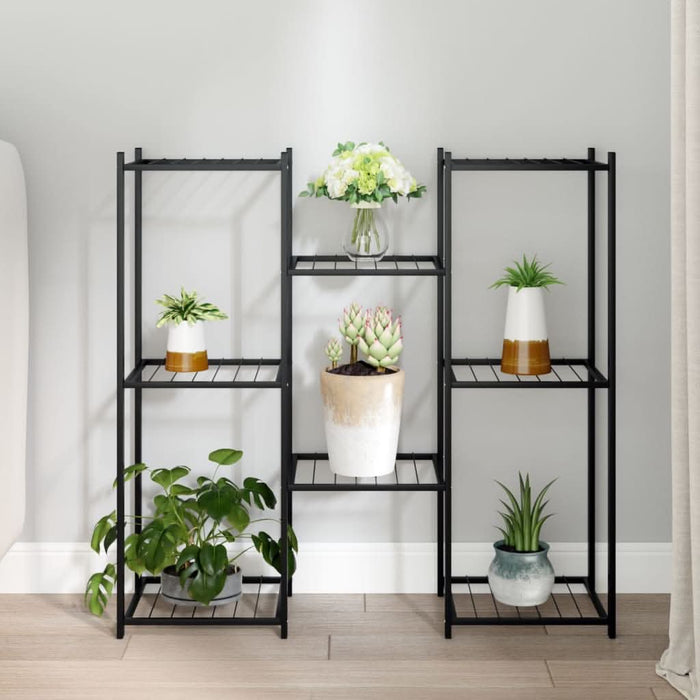 Suport pentru flori, 83x25x80 cm, negru, fier - WALTI WALTI