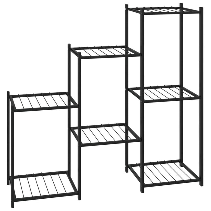 Suport pentru flori, 83x25x80 cm, negru, fier - WALTI WALTI