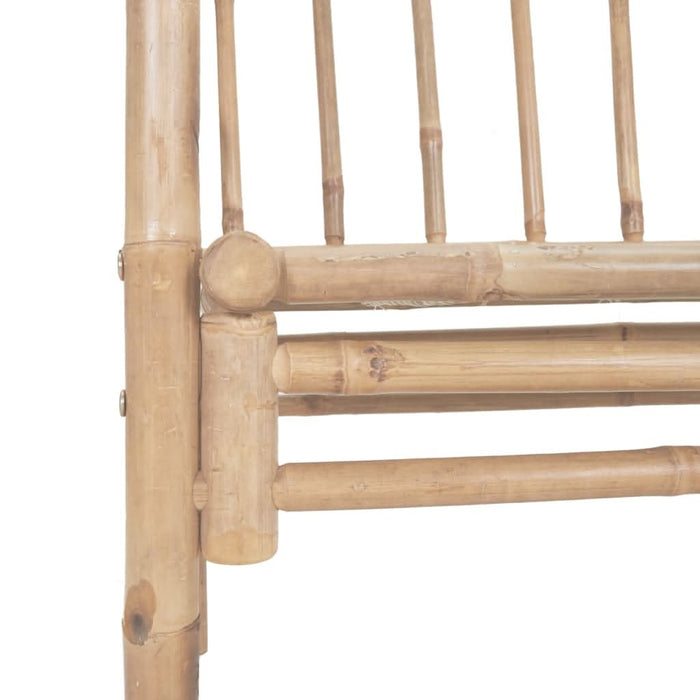 Bancă de grădină cu pergolă, 116 cm, bambus - WALTI WALTI
