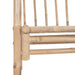 Bancă de grădină cu pergolă, 116 cm, bambus - WALTI WALTI