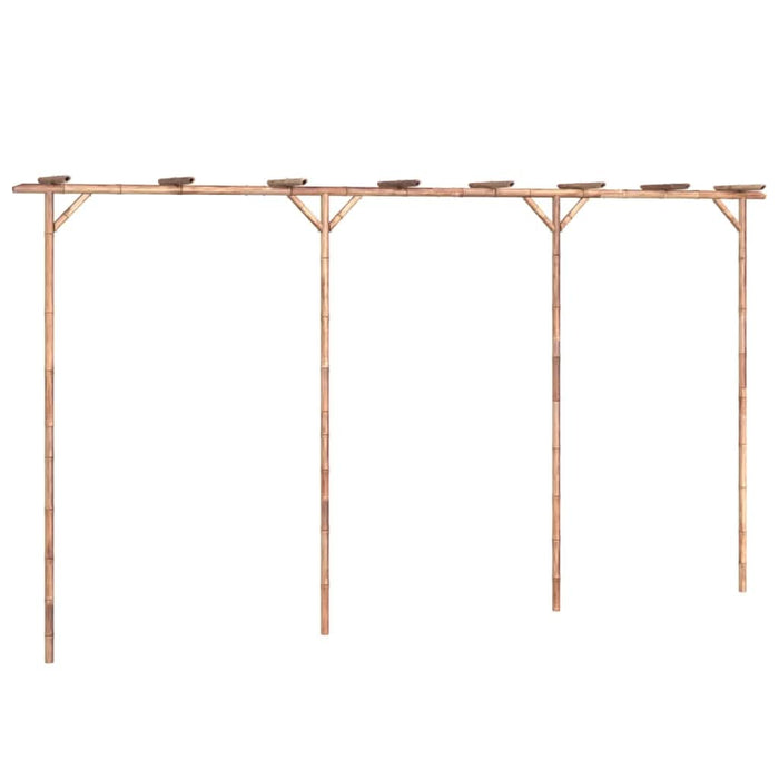Pergolă, 385x40x205 cm, bambus - WALTI WALTI