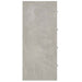 Servantă cu 4 sertare, gri beton, 60x30,5x71 cm - WALTI WALTI