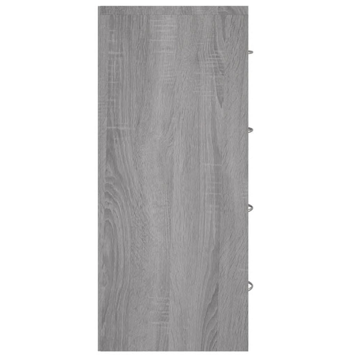 Servantă cu 4 sertare, gri sonoma, 60x30,5x71 cm - WALTI WALTI