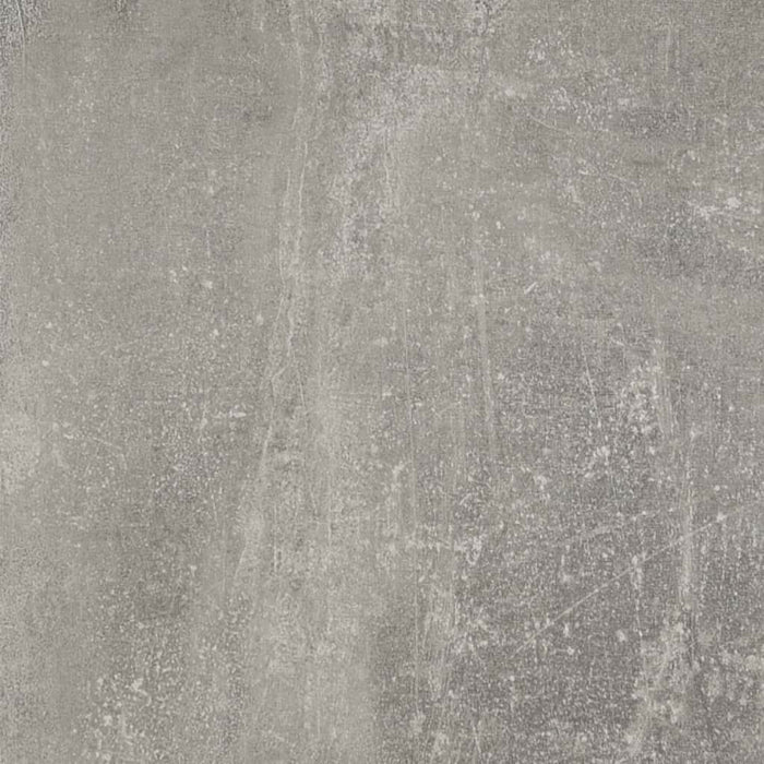 Birou cu sertar și dulap, gri beton 100x40x73 cm lemn prelucrat - WALTI WALTI