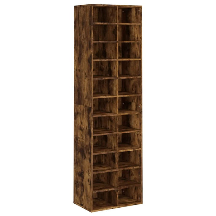 Pantofar, stejar fumuriu, 54x34x183 cm, lemn prelucrat - WALTI WALTI