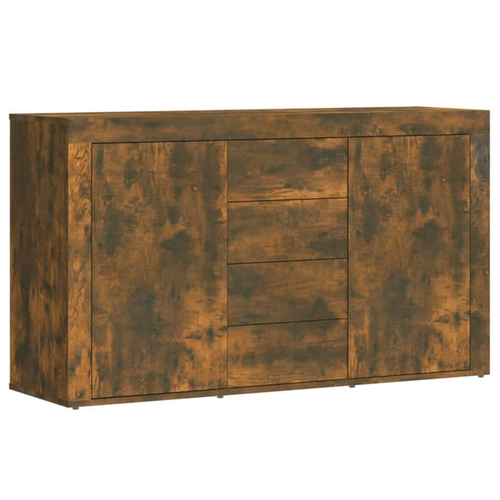 Servantă, stejar fumuriu, 120x36x69 cm, lemn compozit - WALTI WALTI