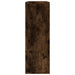 Raft de perete, stejar fumuriu, 104x20x58,5 cm, lemn compozit - WALTI WALTI