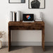 Birou, stejar fumuriu, 90x40x72 cm, lemn prelucrat - WALTI WALTI