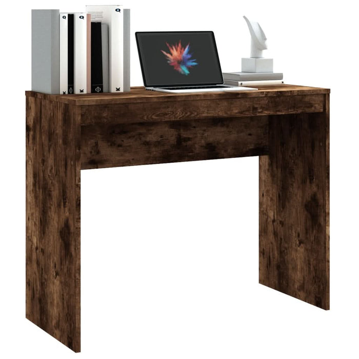 Birou, stejar fumuriu, 90x40x72 cm, lemn prelucrat - WALTI WALTI