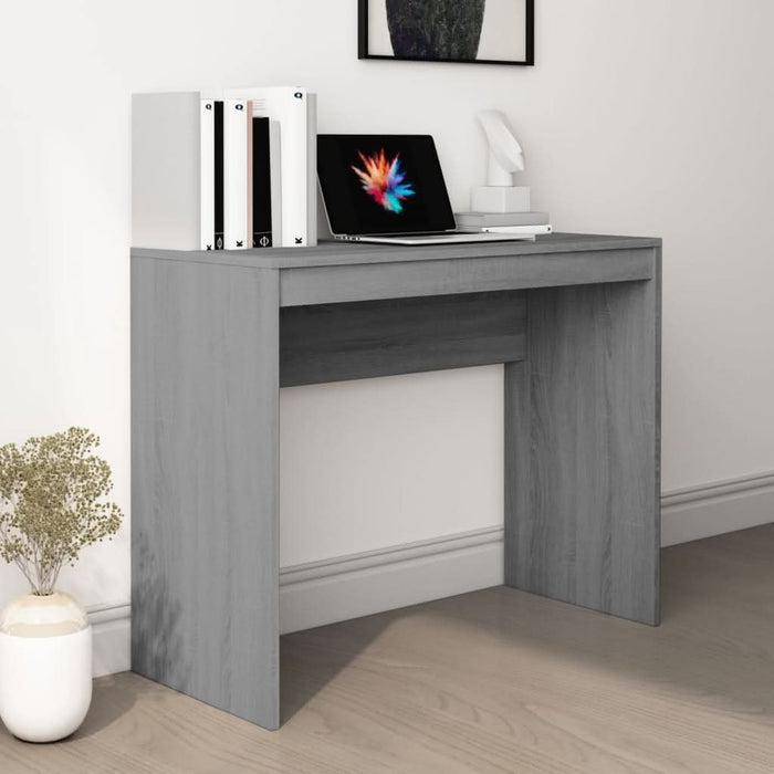 Birou, gri sonoma, 90x40x72 cm, lemn prelucrat - WALTI WALTI