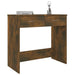 Birou, stejar fumuriu, 80x40x75 cm, lemn prelucrat - WALTI WALTI